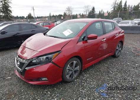 2018 Nissan Leaf Sv из США, поврежденный, VIN 1N4AZ1CPXJC306640